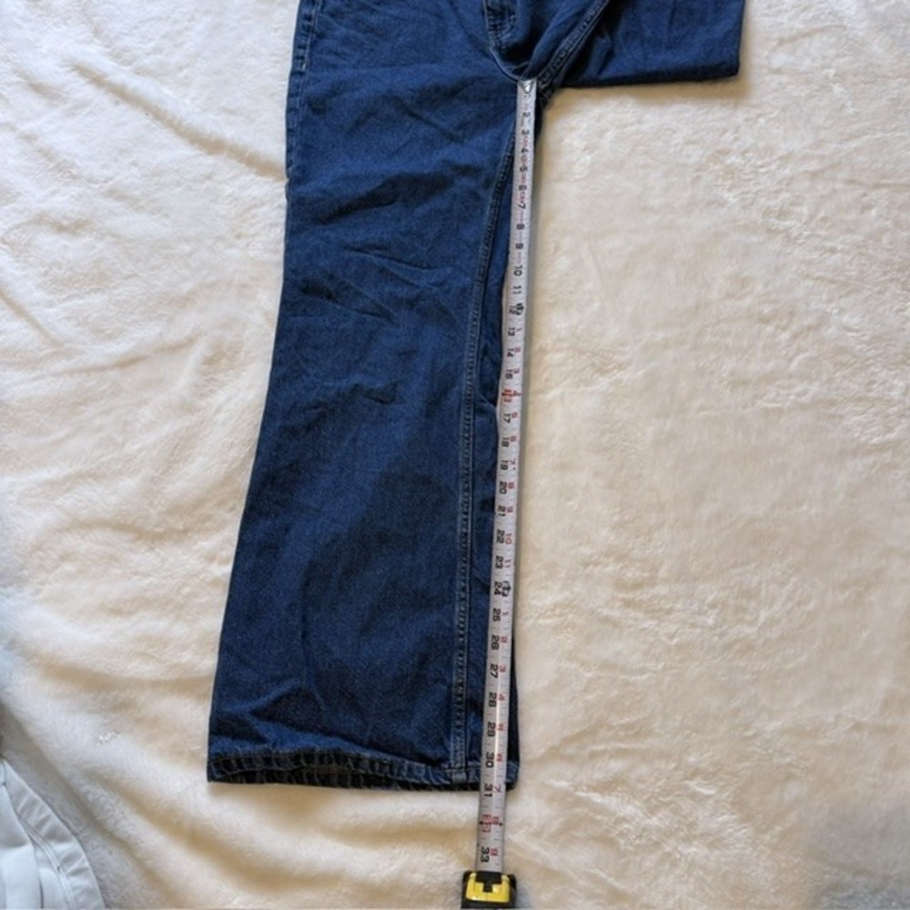 We The Free Free People Ava High Rise Bootcut Jeans Dark Wash Blue Denim Size 30 - Picture 7 of 8